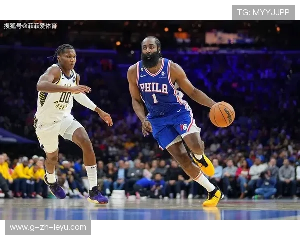 哈登接球后仰跳投命中,76人把握住胜机 哈登接球后仰跳投命中,76人把握住胜机